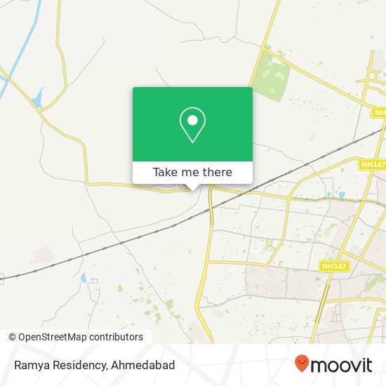 Ramya Residency map