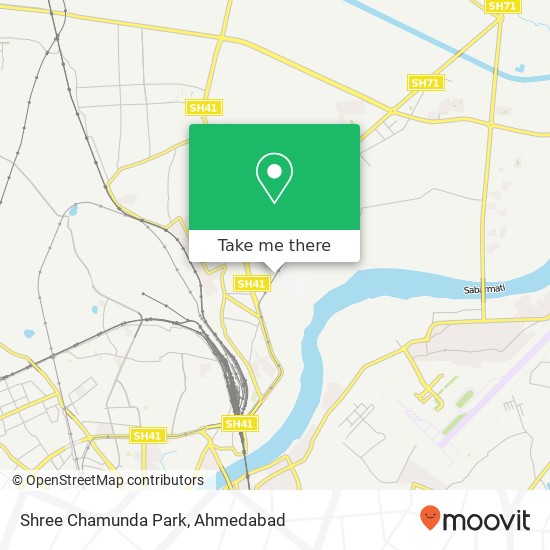 Shree Chamunda Park map