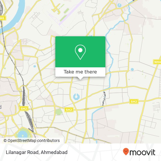 Lilanagar Road map