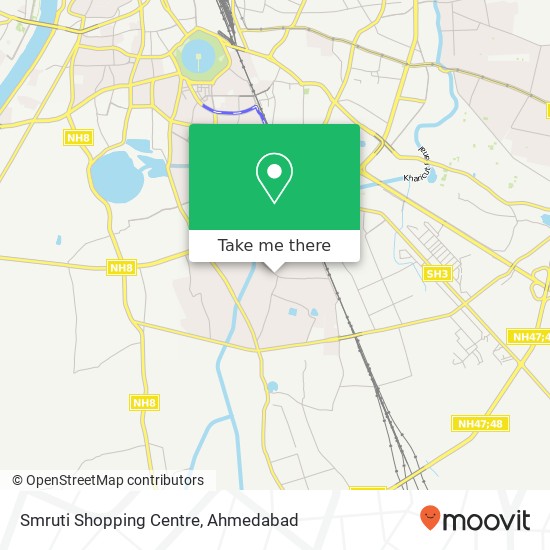 Smruti Shopping Centre map