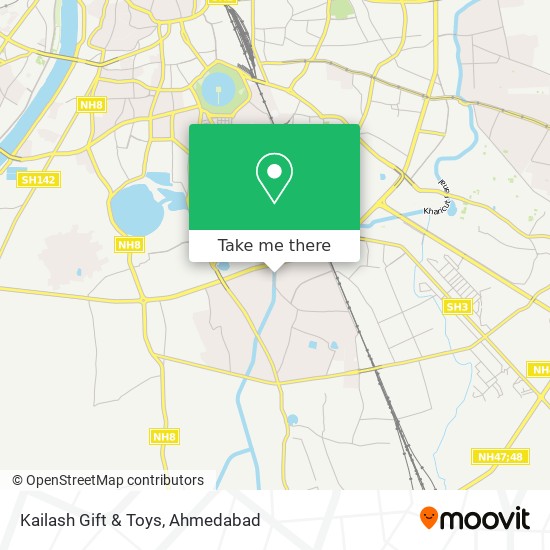 Kailash Gift & Toys map