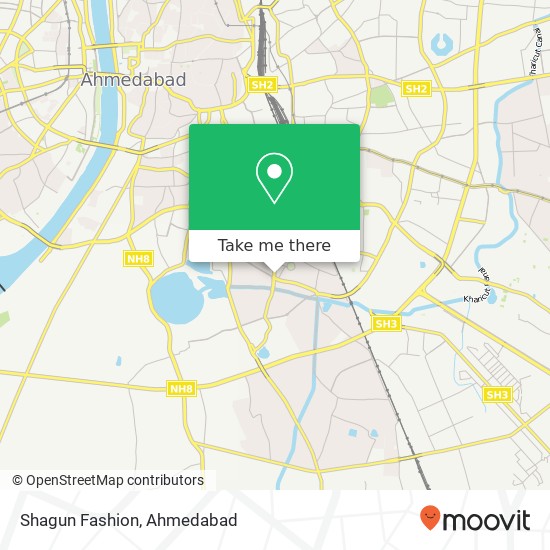 Shagun Fashion, Isanpur Road Ahmedabad 380008 GJ map