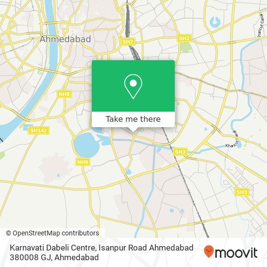 Karnavati Dabeli Centre, Isanpur Road Ahmedabad 380008 GJ map