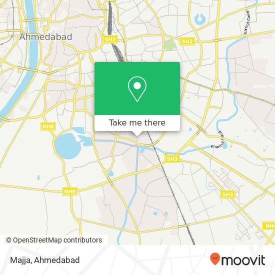Majja, Ghodasar Road Ahmedabad 380008 GJ map