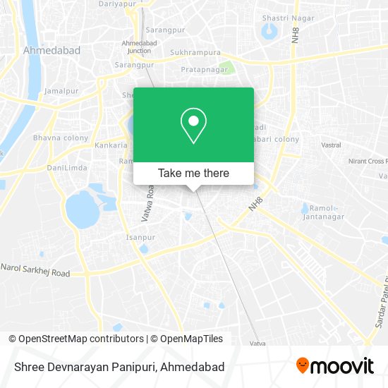 Shree Devnarayan Panipuri map