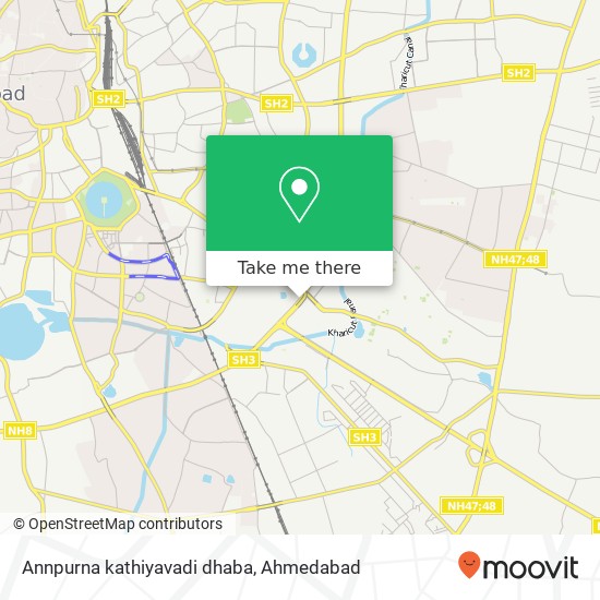 Annpurna kathiyavadi dhaba, NH-8 Ahmedabad 380026 GJ map