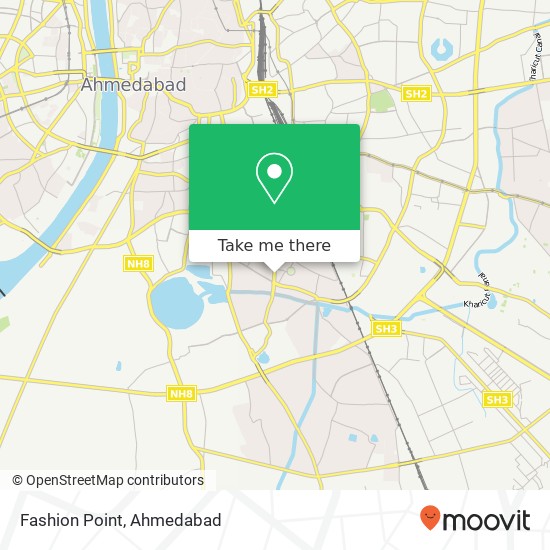 Fashion Point, Isanpur Road Ahmedabad GJ map