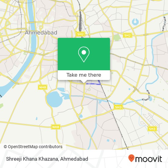 Shreeji Khana Khazana, Jawahar Chowk Ahmedabad 380008 GJ map