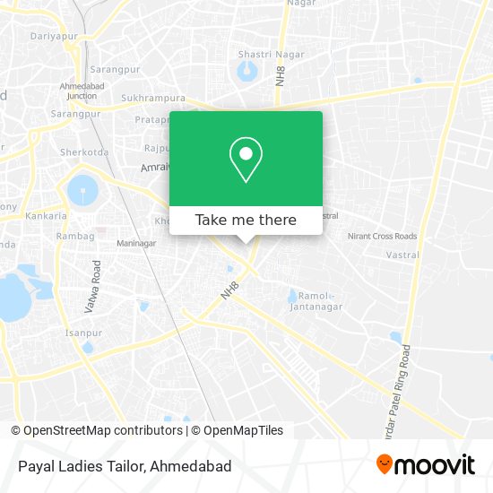 Payal Ladies Tailor map