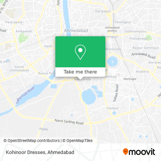 Kohinoor Dresses map