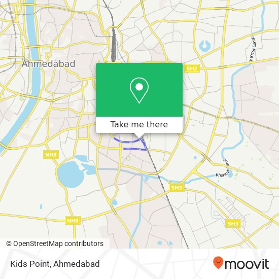 Kids Point, Maninagar Road Ahmedabad 380008 GJ map