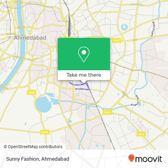 Sunny Fashion, Maninagar Road Ahmedabad 380008 GJ map