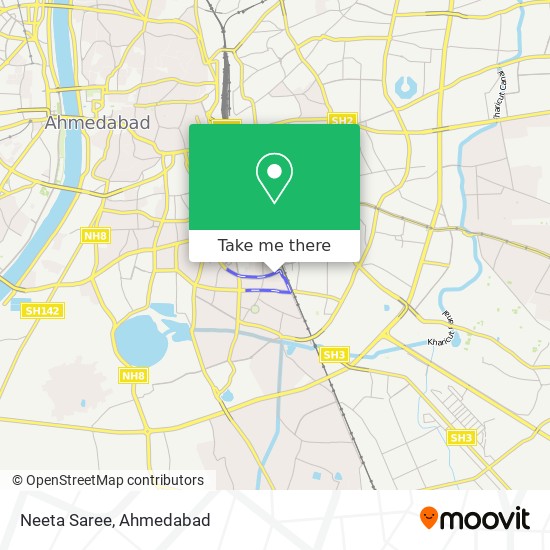 Neeta Saree map