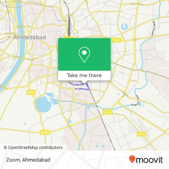 Zoom, Ahmedabad GJ map