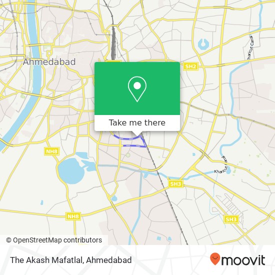 The Akash Mafatlal, Maninagar Road Ahmedabad 380008 GJ map