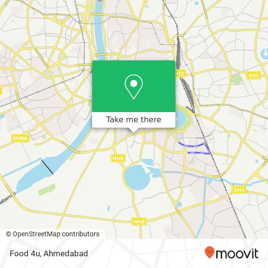 Food 4u, 120 Feet Circular Road Ahmedabad 380022 GJ map