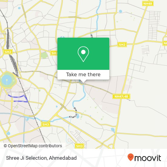 Shree Ji Selection, Ahmedabad GJ map