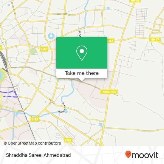 Shraddha Saree, Vastral Road Ahmedabad 382418 GJ map