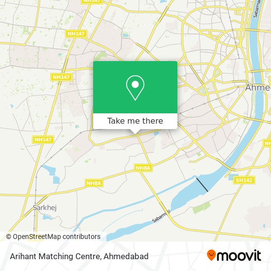 Arihant Matching Centre map