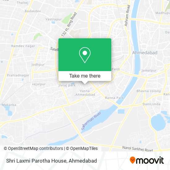 Shri Laxmi Parotha House map