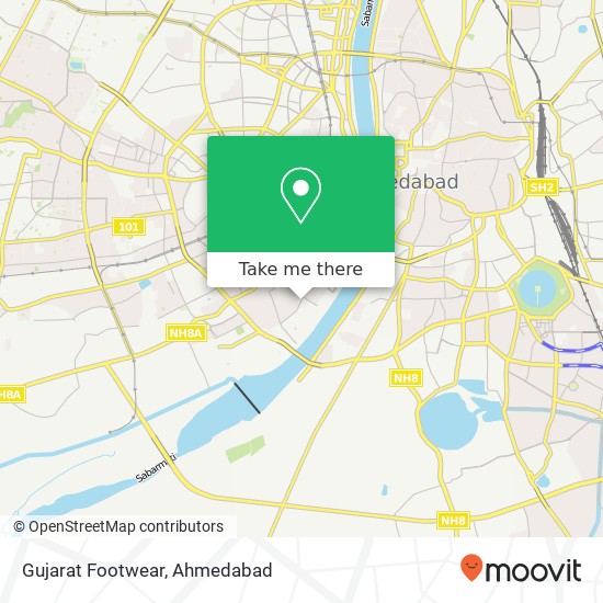 Gujarat Footwear, Narayan Nagar Road Ahmedabad 380007 GJ map