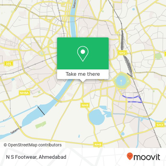 N S Footwear, Narol Road Ahmedabad 380022 GJ map