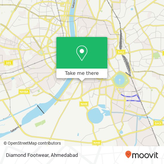 Diamond Footwear, Narol Road Ahmedabad 380022 GJ map