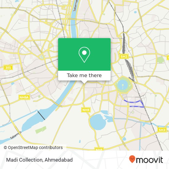 Madi Collection, Narol Road Ahmedabad GJ map