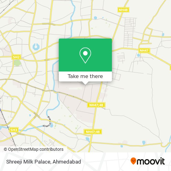 Shreeji Milk Palace map