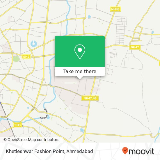 Khetleshwar Fashion Point, Vastral Road Ahmedabad 382418 GJ map