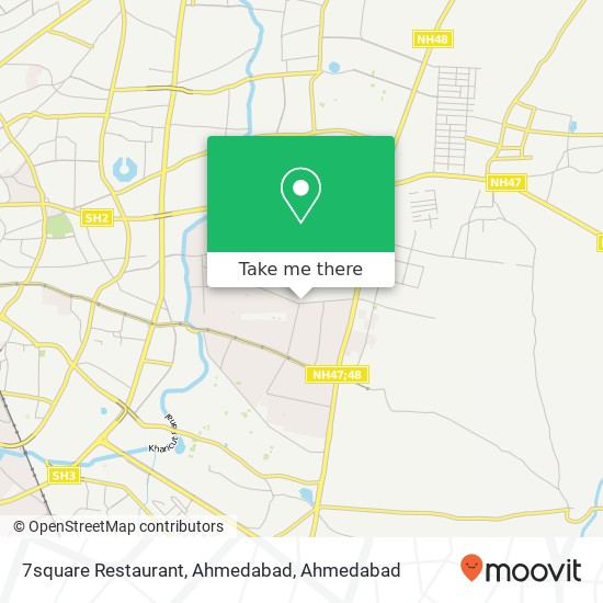 7square Restaurant, Ahmedabad, Ahmedabad 382415 GJ map