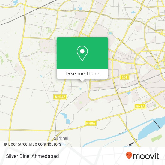 Silver Dine, Anand Nagar Road Ahmedabad 380015 GJ map