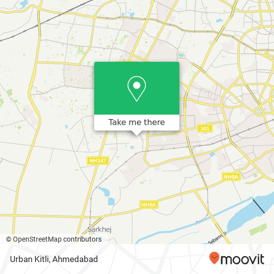Urban Kitli, Anand Nagar Road Ahmedabad 380051 GJ map