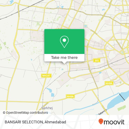 BANSARI SELECTION, Anand Nagar Road Ahmedabad 380051 GJ map