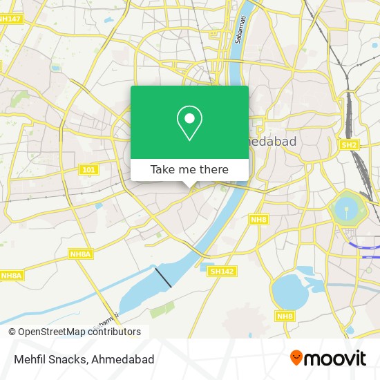 Mehfil Snacks map