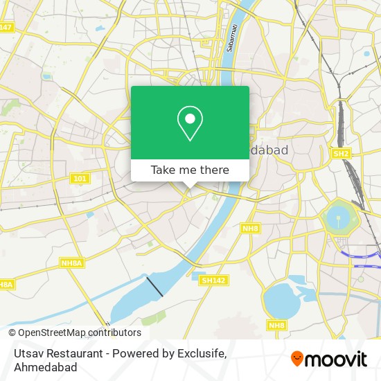 Utsav Restaurant - Powered by Exclusife map