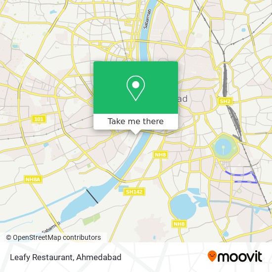 Leafy Restaurant map