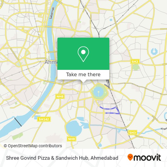 Shree Govind Pizza & Sandwich Hub map