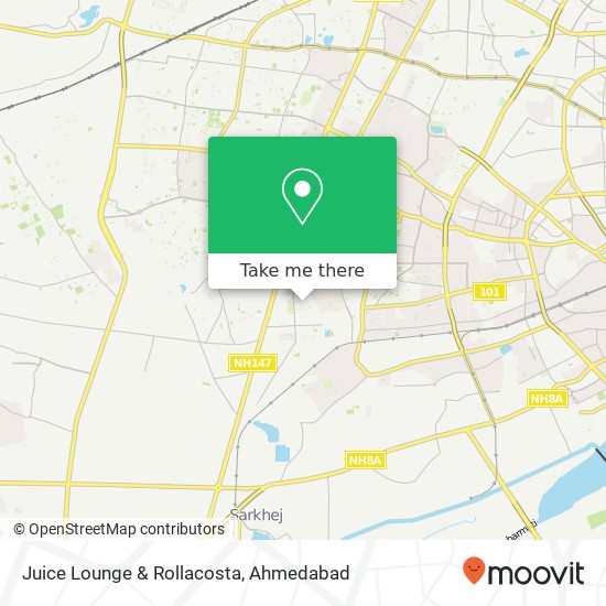 Juice Lounge & Rollacosta, Ahmedabad 380015 GJ map