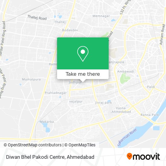 Diwan Bhel Pakodi Centre map