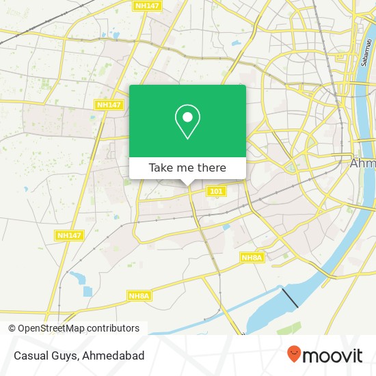 Casual Guys, Jodhpur Village Road Ahmedabad 380015 GJ map