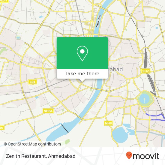 Zenith Restaurant, Pritam Rai Marg Ahmedabad 380006 GJ map