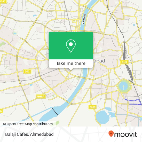 Balaji Cafes, Pritam Rai Marg Ahmedabad 380006 GJ map