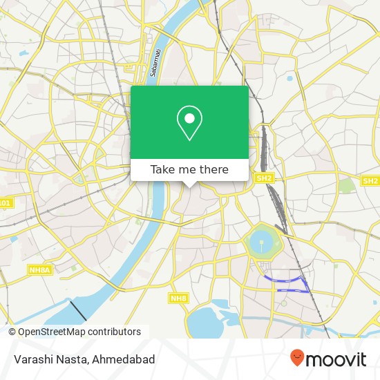 Varashi Nasta, Jamalpur Road Ahmedabad GJ map