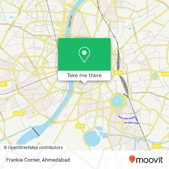 Frankie Corner, Jamalpur Road Ahmedabad GJ map