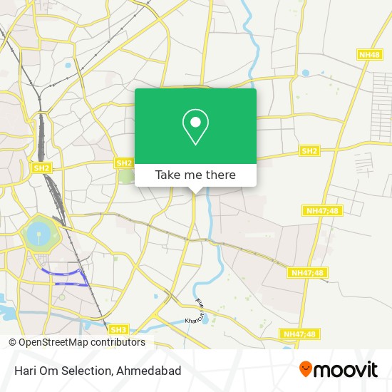 Hari Om Selection map