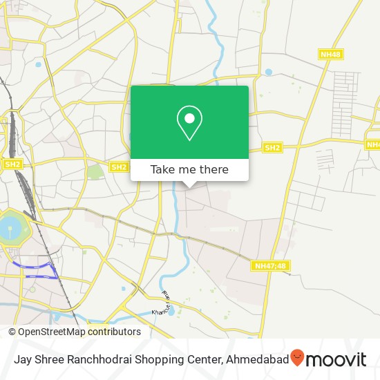 Jay Shree Ranchhodrai Shopping Center map