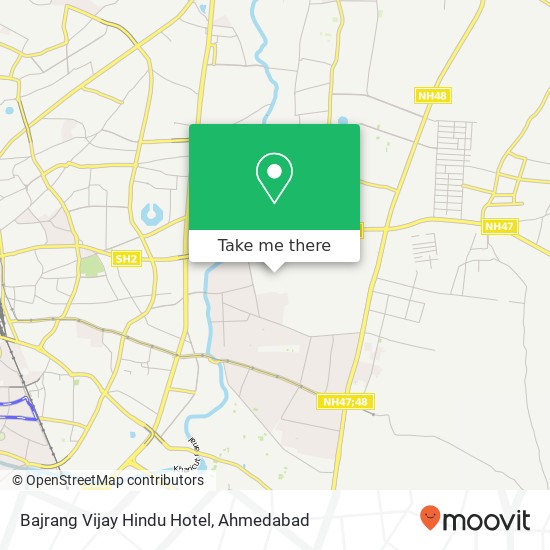 Bajrang Vijay Hindu Hotel, Ahmedabad 382415 GJ map