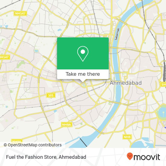 Fuel the Fashion Store, Gulabai Tekra Marg Ahmedabad 380006 GJ map