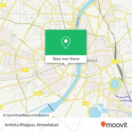 Ambika Bhajipav, Pritam Nagar Road Ahmedabad 380006 GJ map